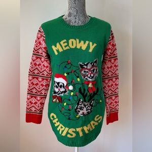 Funny Christmas Party Knit Sweater